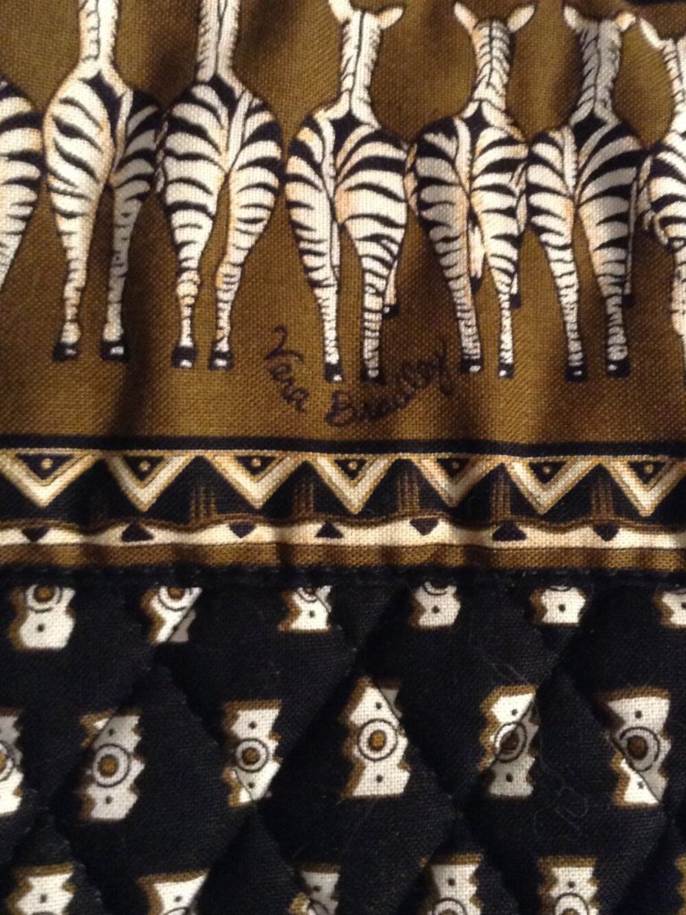 Vintage - Vera Bradley Zebra Safari Garment Bag - Retired Pattern